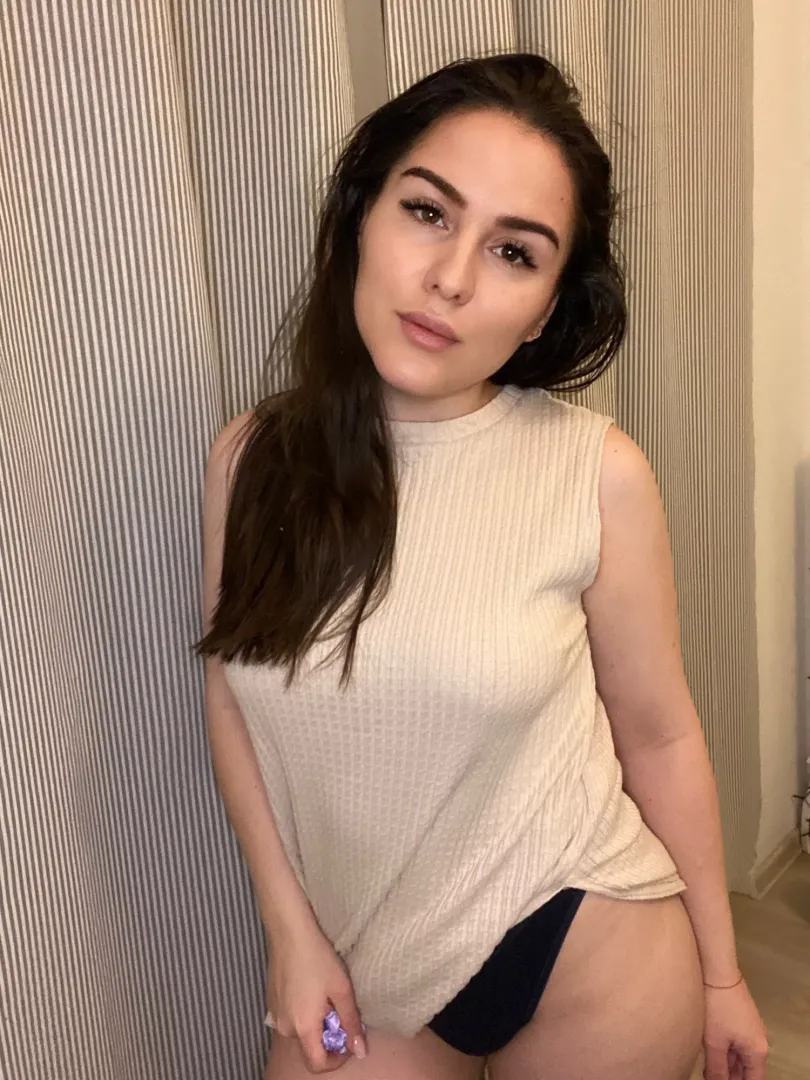 Start at my lips and then work your way further down