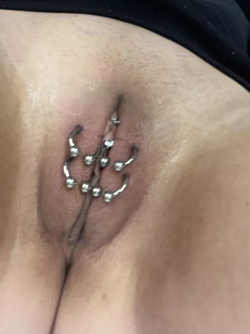 Started my chastity piercing journey!