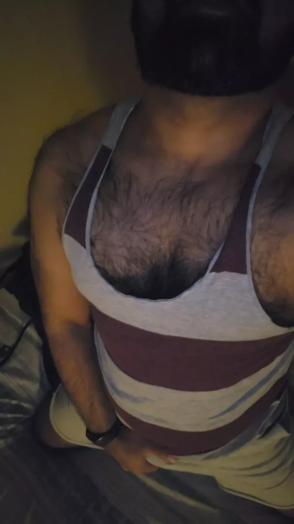 Starting to like wearing tank tops.