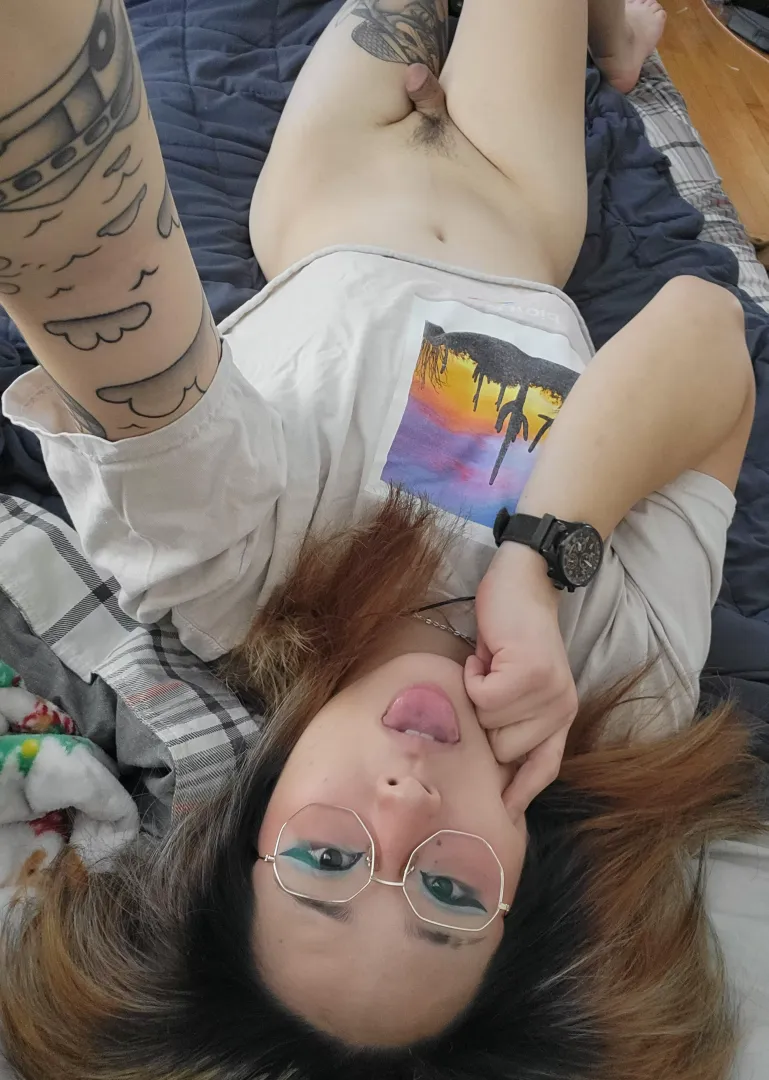 Stay in bed with me?
