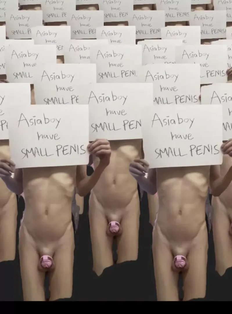 Stay no to asian small penis