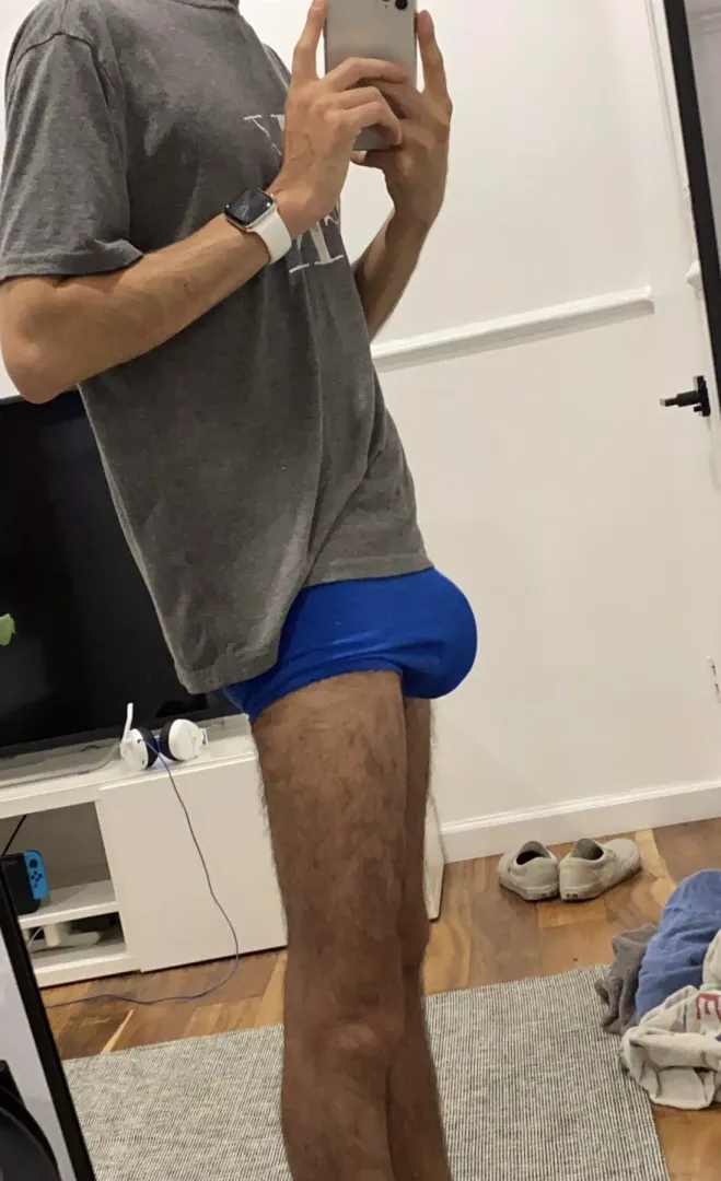 Step dad came into my room to ask if I wanted food then I realized I was just in underwear in front of him so went to the mirror to see what he saw and now I’m embarrassed lol