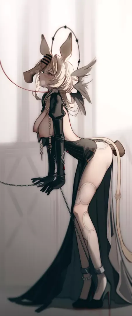 Stick it inside already... Im your slave now, you own me. s-stop teasing me-