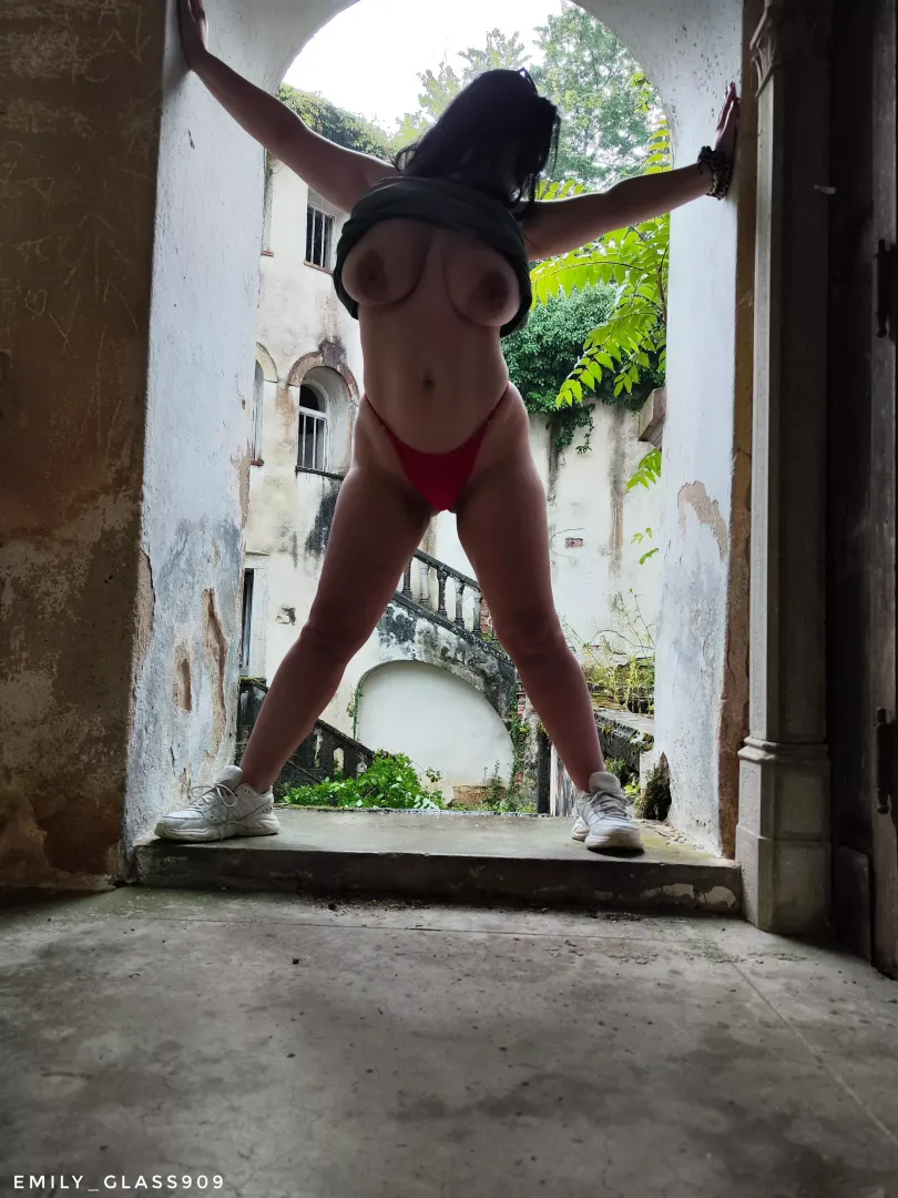 Still exploring castles, still naughty 