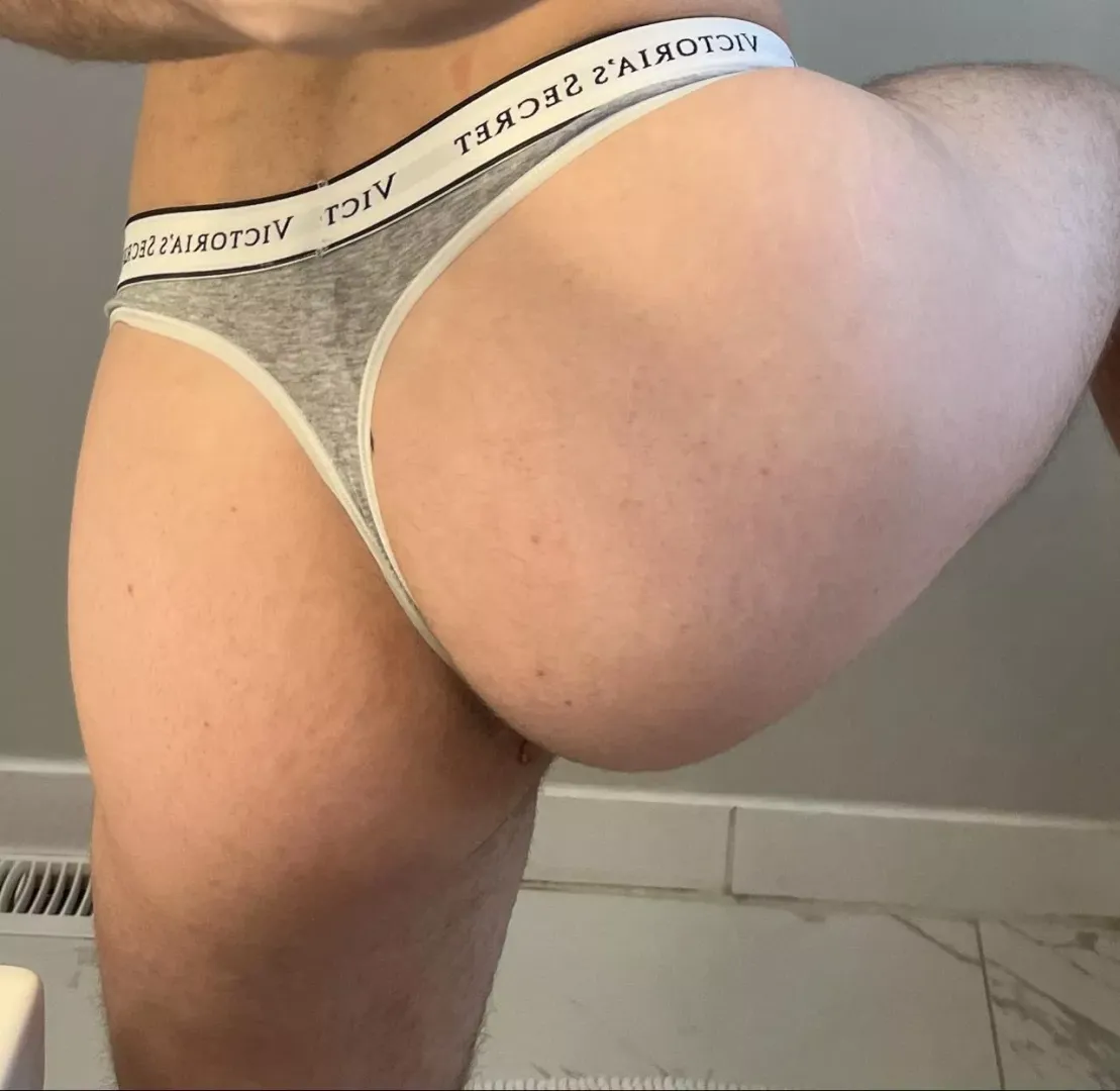 Stole my sisters thong