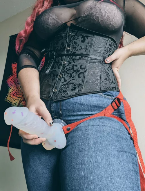 Stop bitching, beta; it's not that big. Just take a deep breath and Mommy will handle the rest.