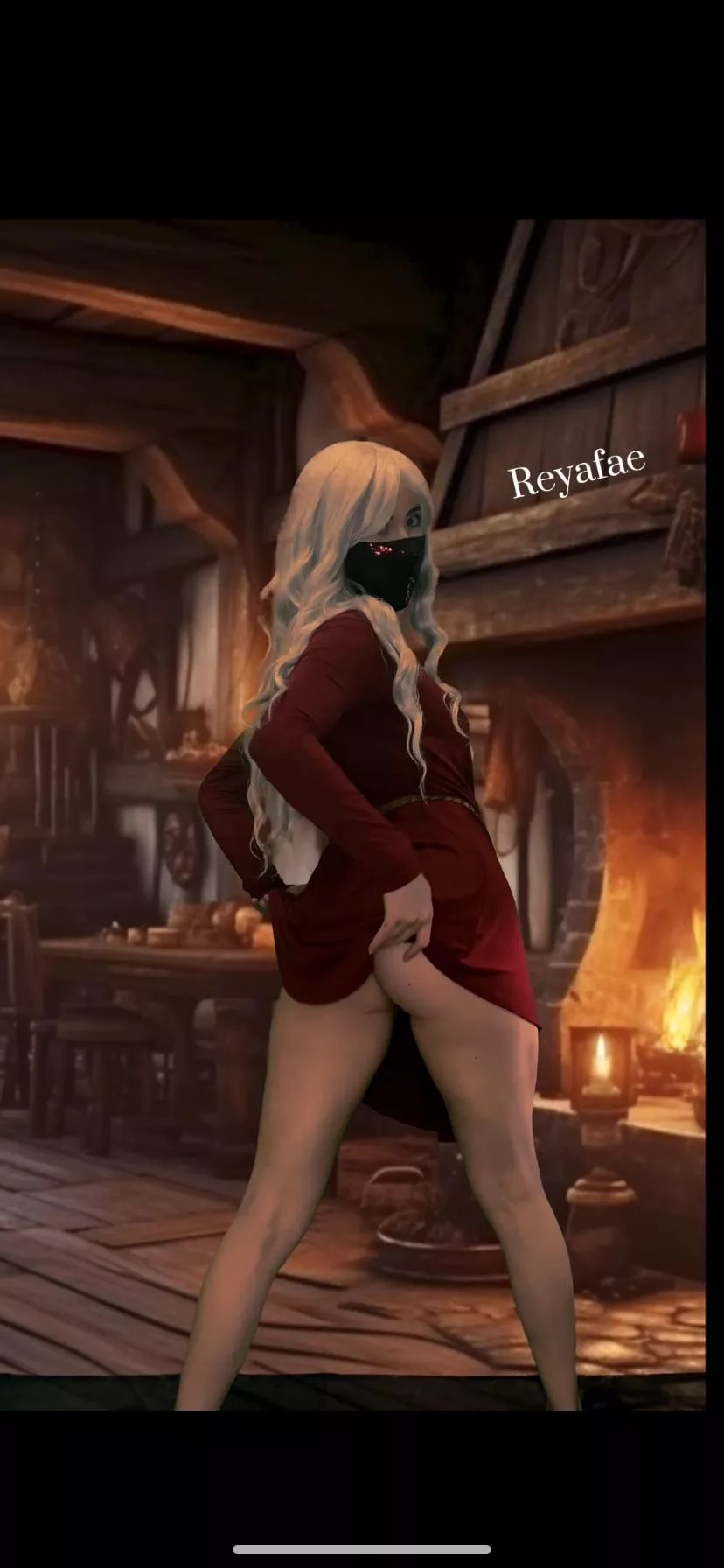 Stopping in the tavern to get warm by the fire