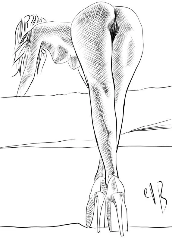 Straigh legs