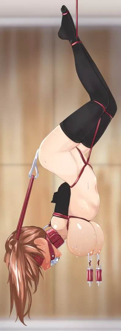 Strapped Upside Down