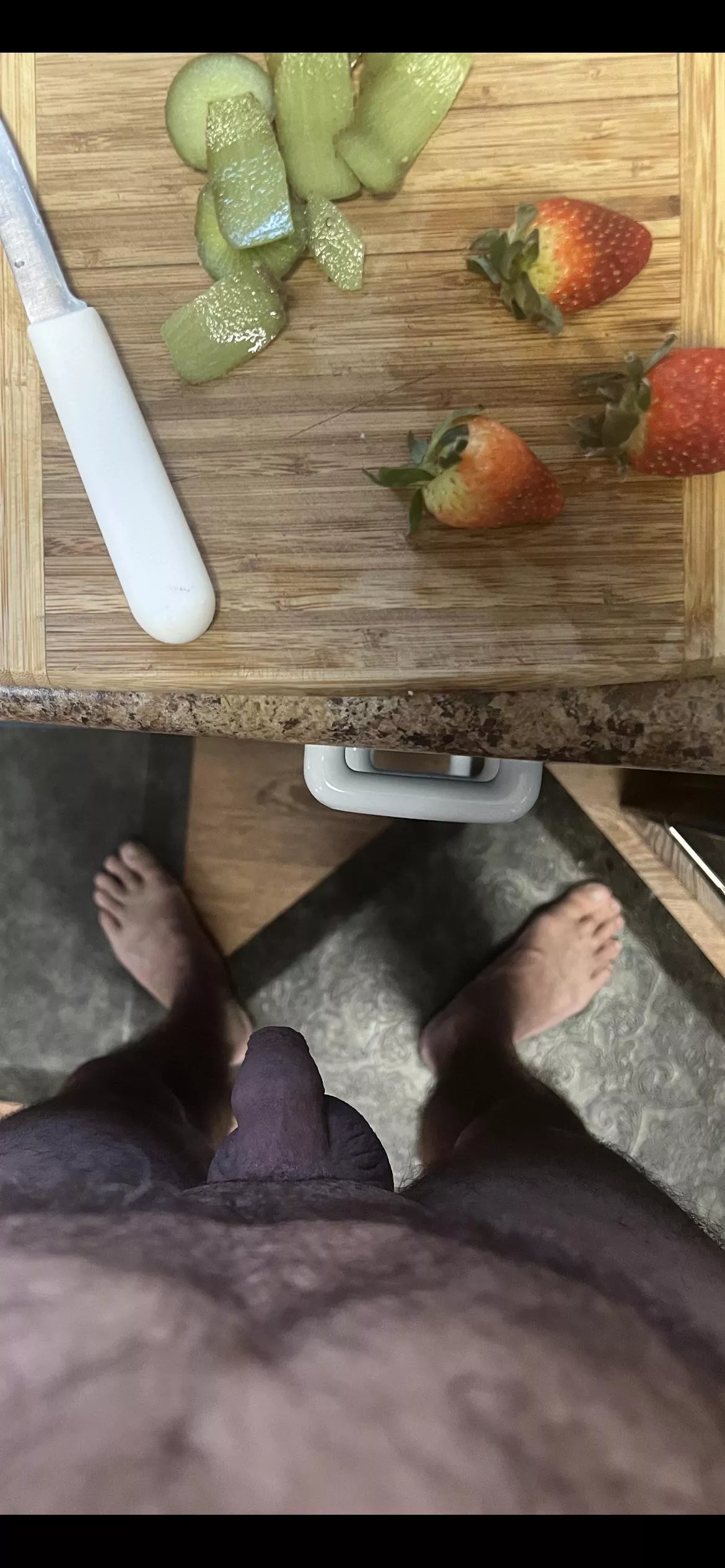 Strawberries and Kiwi with Breakfast