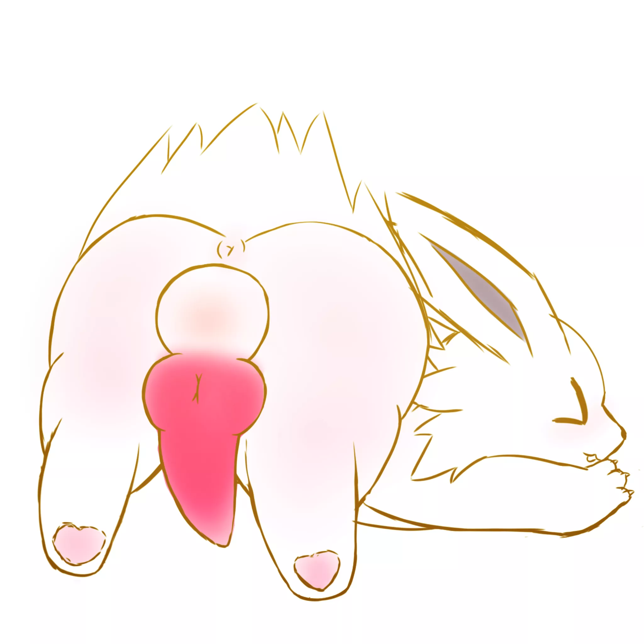 Stretching after a long nap~ day 4 of 9 days 9 eeveelutions [M] (bmq)