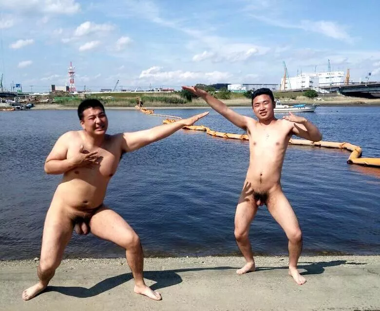 Striking a pose
