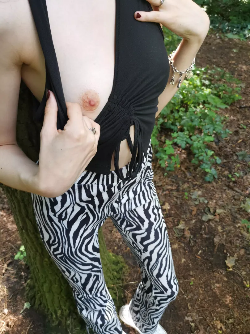 Stripping even in public