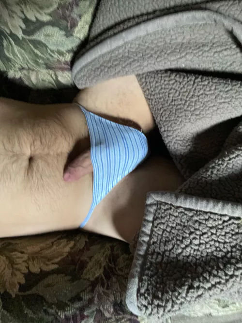 Stroking to panty porn