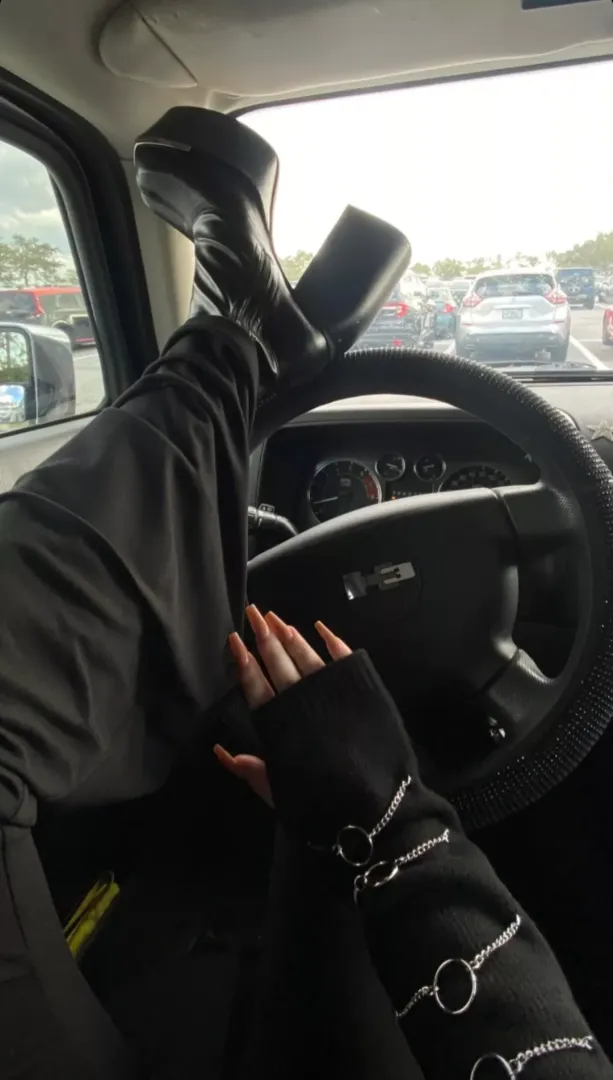 Stuck in traffic