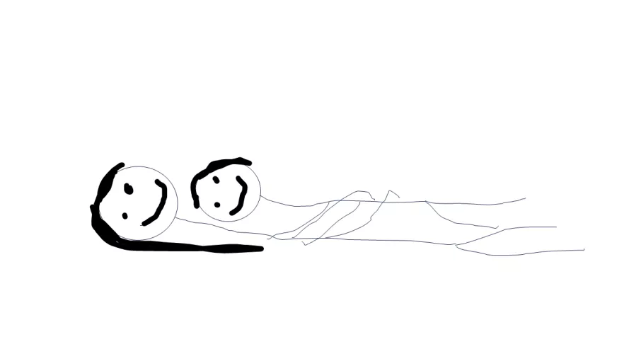 subbie boy and Domme cuddling.