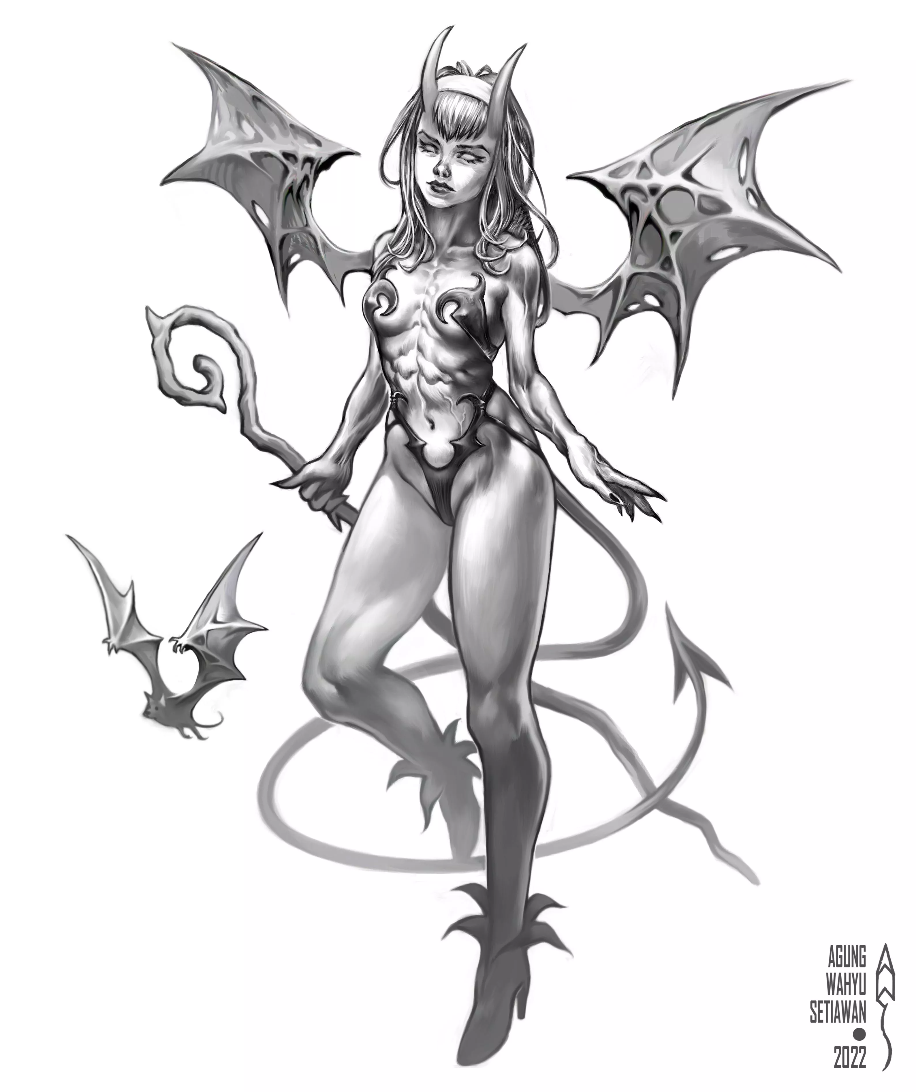 Succubus (art by me) [original]