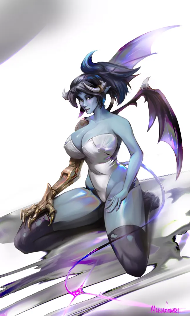 Succubus Metal Arm (Marmoonart)[OC]