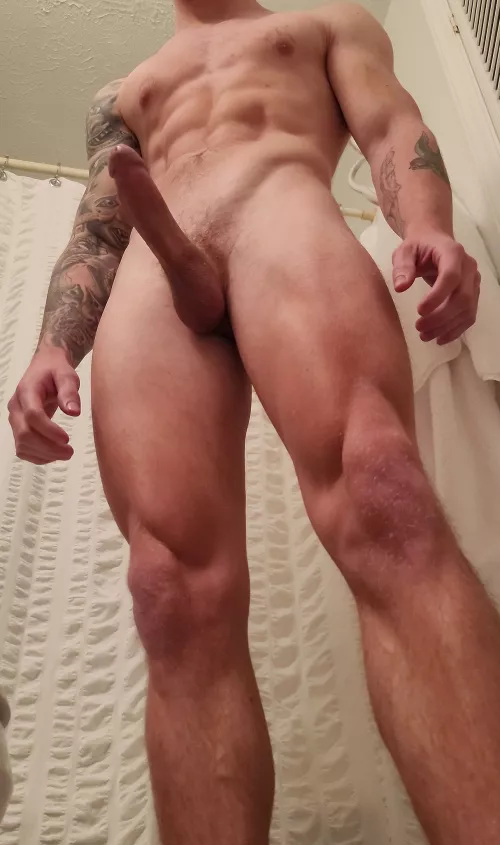 Suck me in the bathroom while family is over?