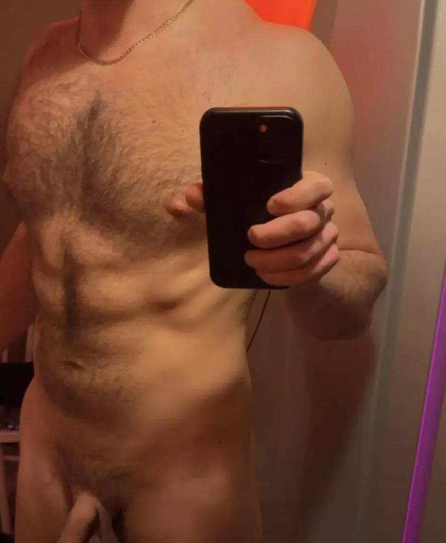 Suck my nipples and stroke my cock