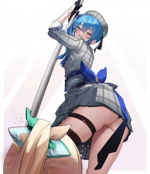 Suisei dancing for Iroha (@Eredhen1)