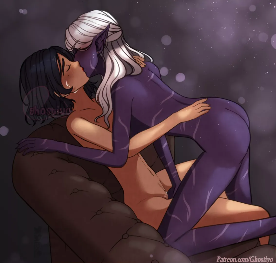 Suki & Lan'Eva Enjoying A Moment of Peace c: