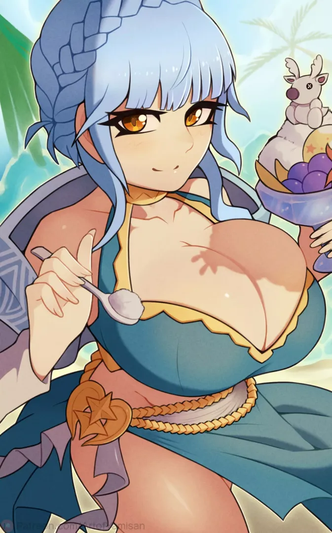 Summer Marianne (By @ArtofYamisan) [Commission]