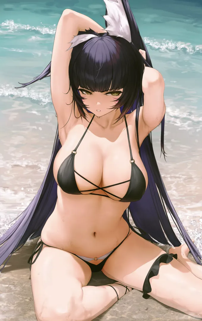 Summer Musashi (L Ract) [Azur Lane]
