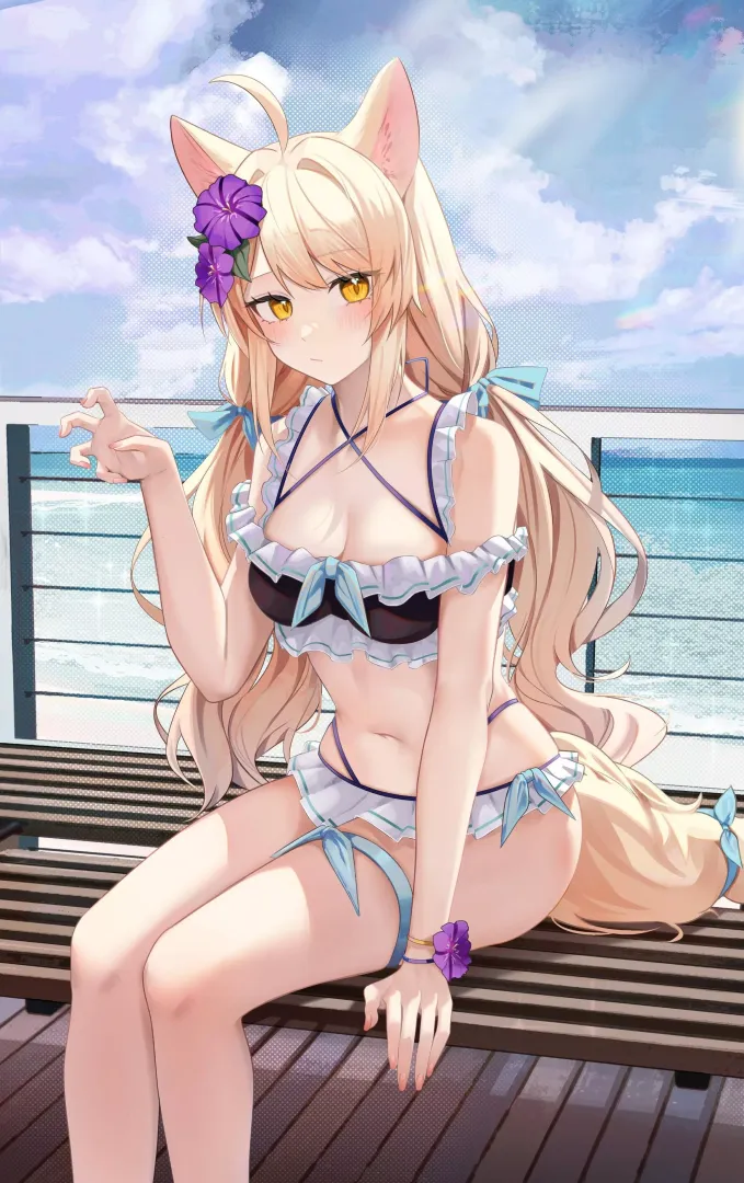Summer Neko [Artist's Original]