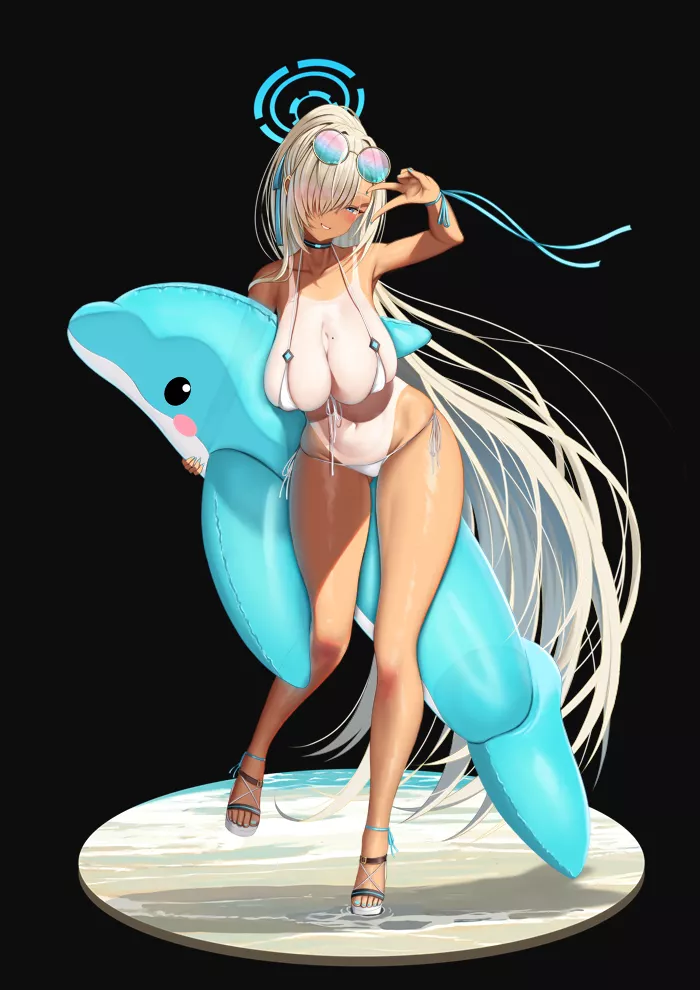 Summer tan Asuna [Blue Archive]