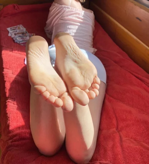 Sunbathing & chill ✨