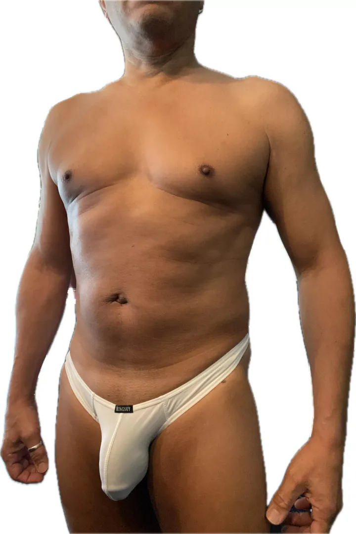 Sunday thong - white Ikingsky