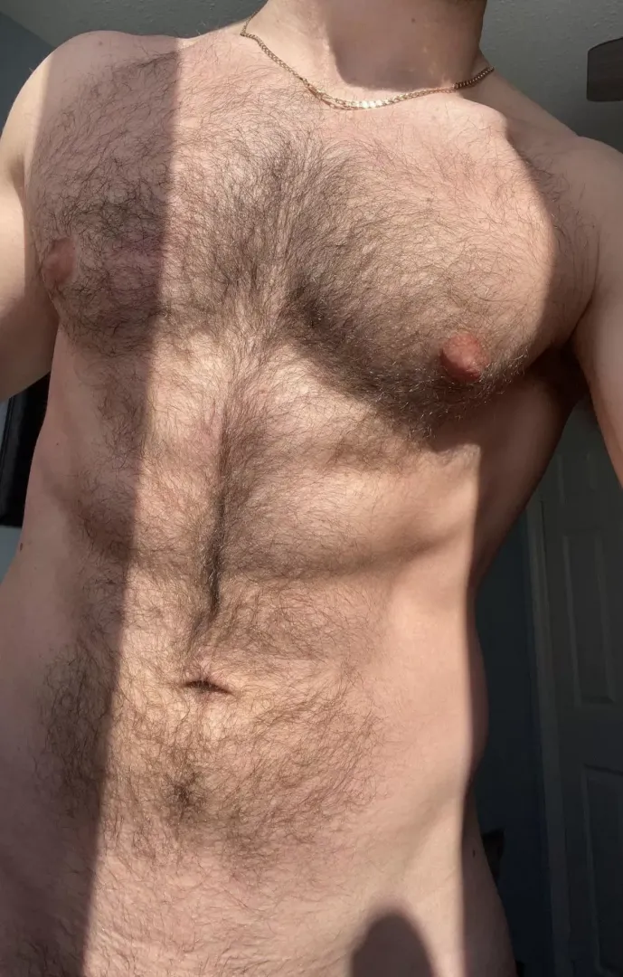 Sunning this furry body
