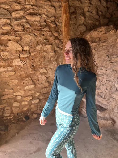 Suns out so the girls are out