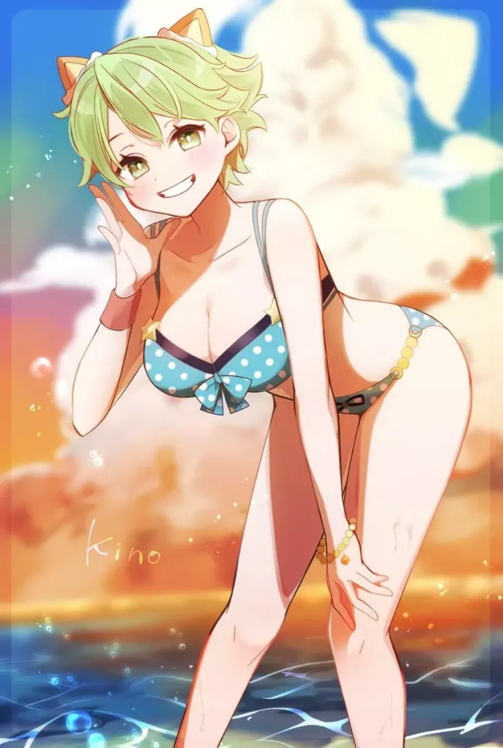 Sunset at the beach (@kino__te) [Atelier Shallie]