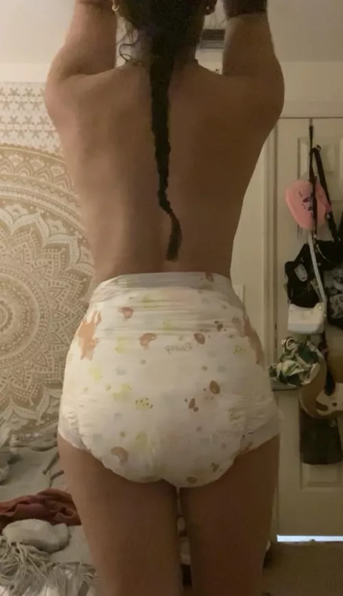 Super full diaper!