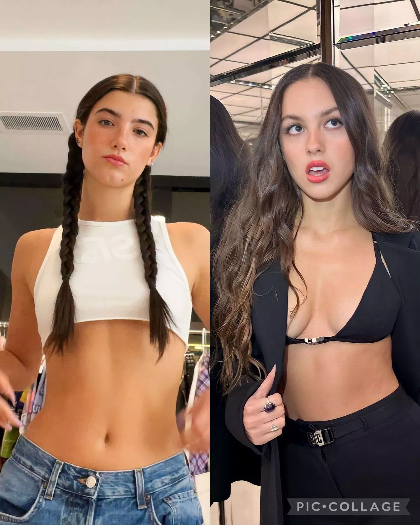 Super horny for Charli Damelio and Olivia Rodrigo and could really use some help from a bud for them