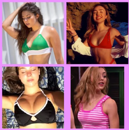 Super horny for Kira Kosarin and Peyton List, and could really use some help from a bud for them