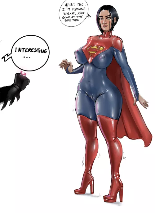 Supergirl (new version) easily defeated