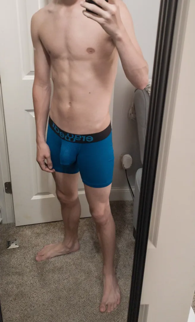 supposed to go running with my roommate this afternoon, but these are the only shorts I have. you think he'll mind?