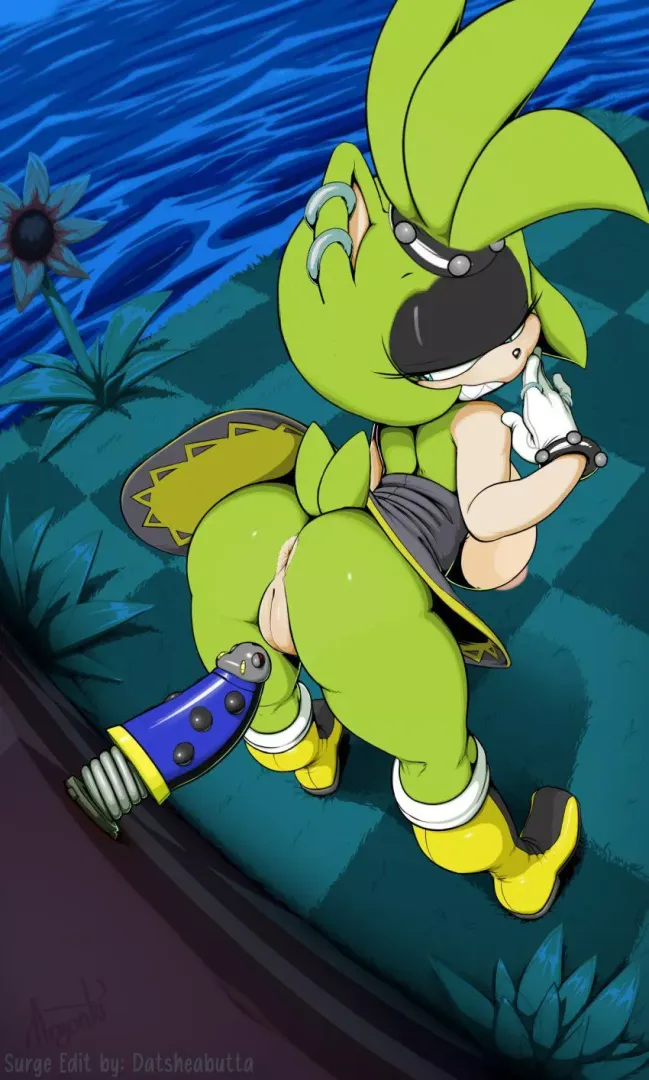 Surge being naughty 😈 (argento)