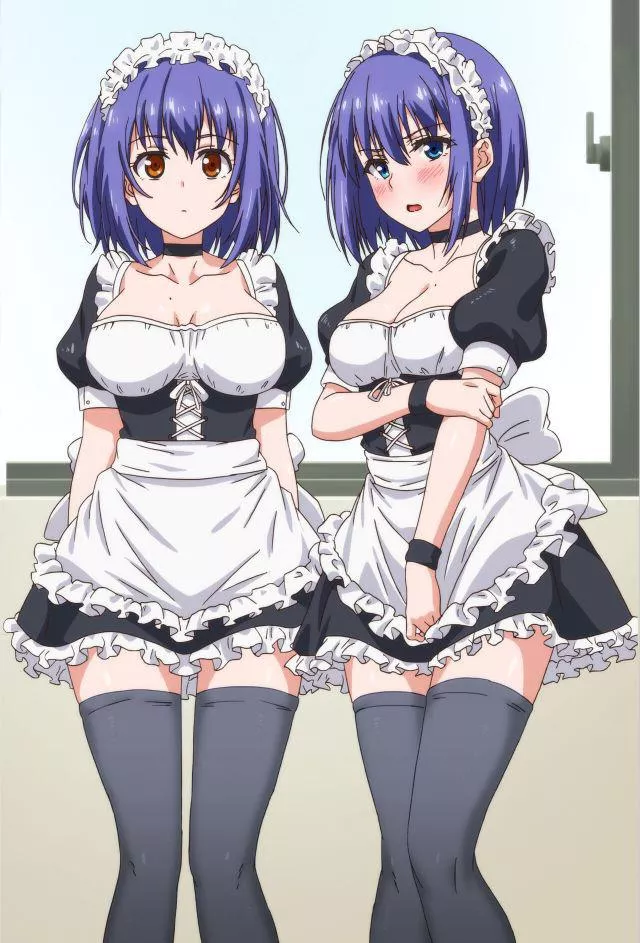 Suzu & Kaede - Maid Twins!