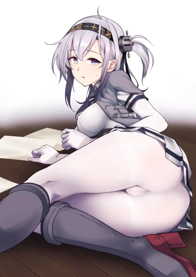 Suzutsuki White Bodystocking Sheer (Rampage 2nd ) [Kantai Collection]