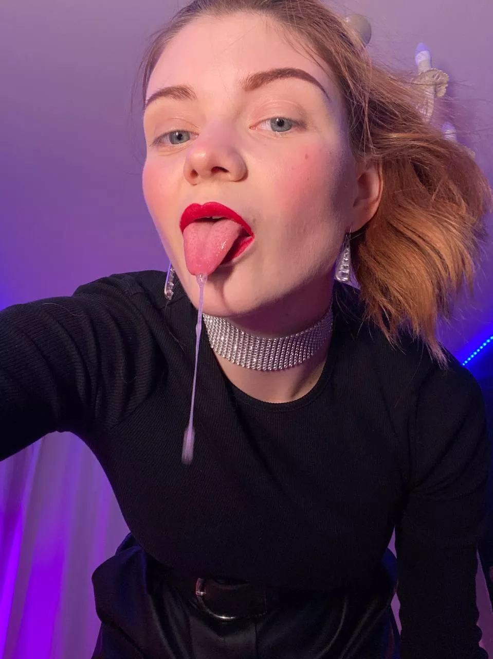 swallow my spit completely