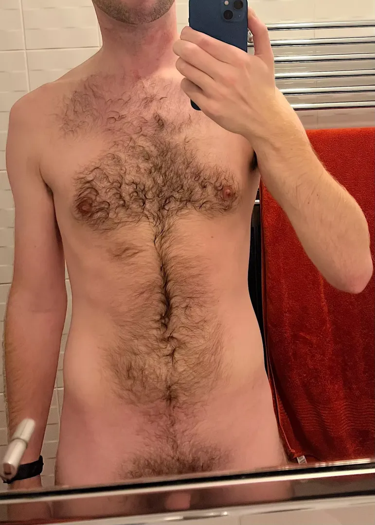 Sweaty after a run, who’s joining me in the shower?