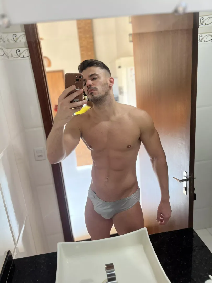 Sweaty after gym