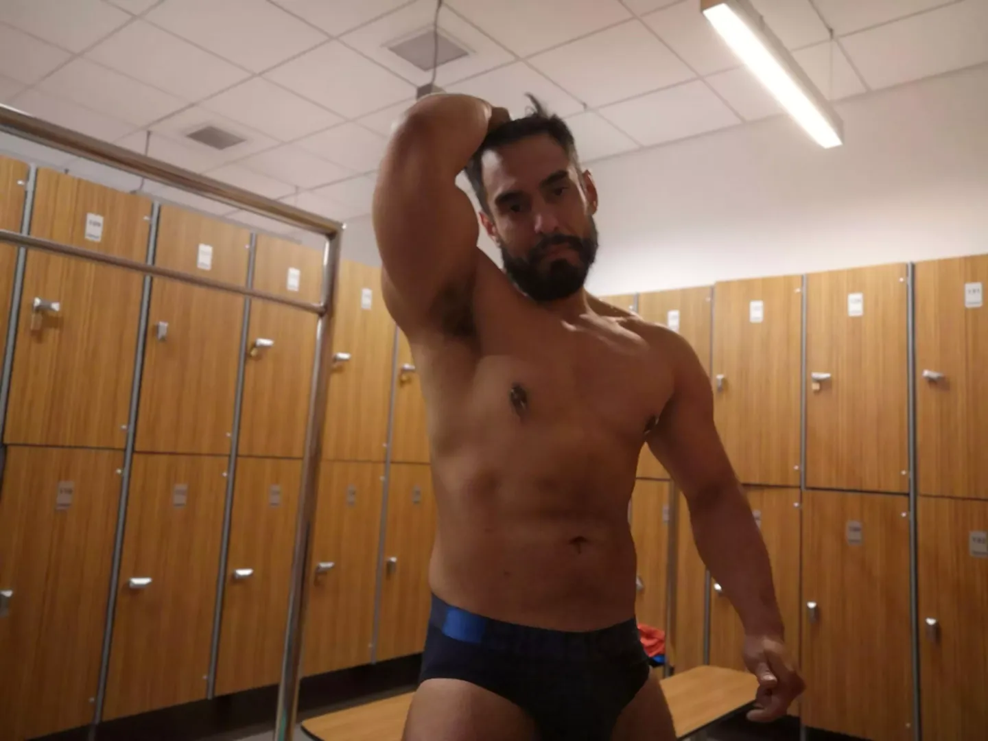 Sweaty armpit
