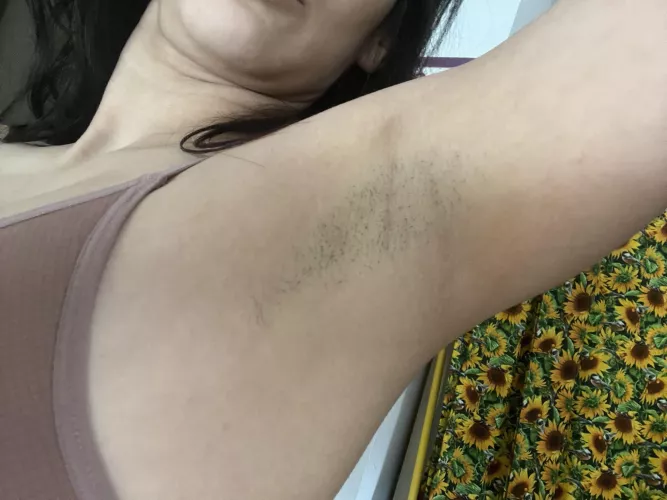 Sweaty from yoga