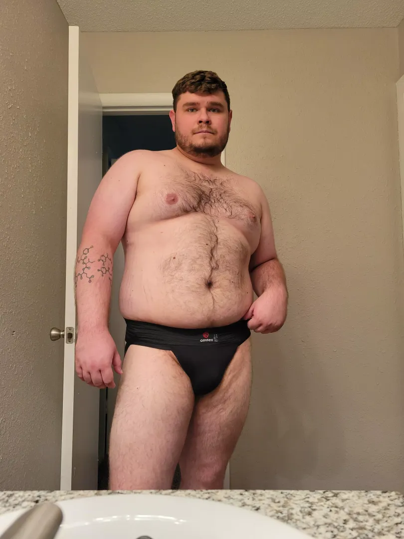 Sweaty jock. Want a taste? 