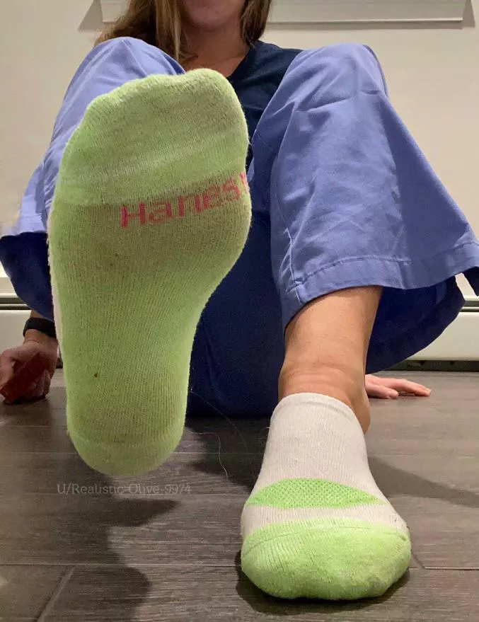 Sweaty socks… incoming!